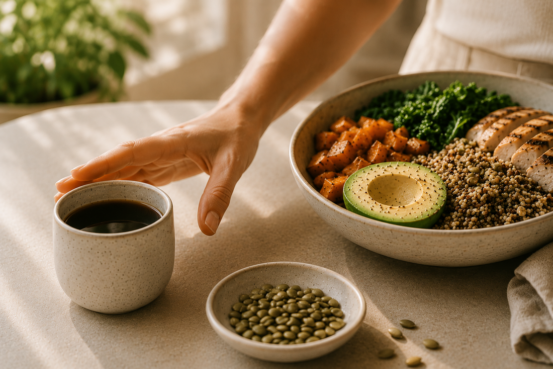 The two-minute iron habit: pair it with vitamin C, and move your coffee.